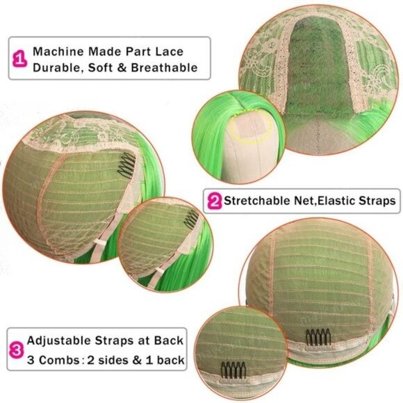 ROSE RED LACE FRONT WIGS - Picture 3 of 5